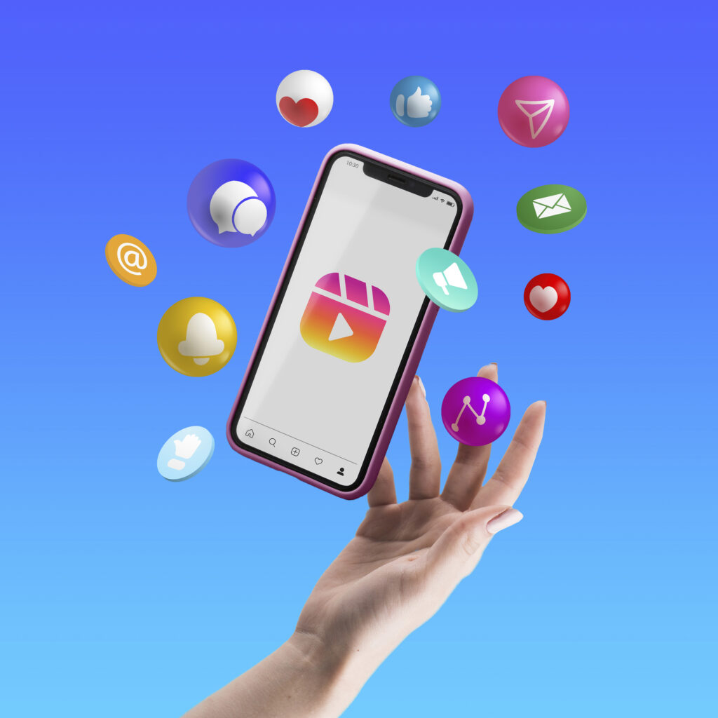 social media marketing concept marketing with applications